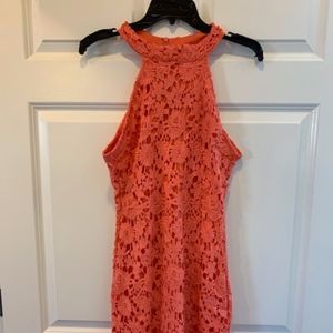 Lace Dress - Pink